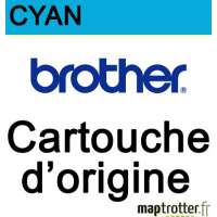  Brother - LC1240C - Cartouche d'encre cyan d'origine - 600 pages 