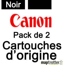  Canon - BCI-3eBK - Pack de 2 cartouches noir - 4479A298 