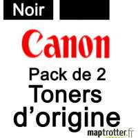  Canon - 718 - Pack de 2 toners noirs - 2662B005 - 2 x 3400 pages 