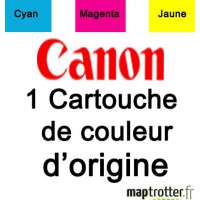  Canon - CL-511 - Cartouche d'encre 3 couleurs cyan, magenta, jaune - 2972B001 