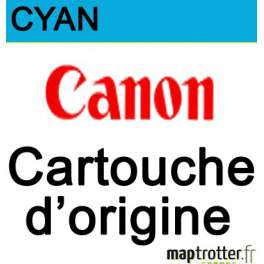  Canon - PFI-706C - Cartouche d'encre cyan - 700ml - 6682B001 