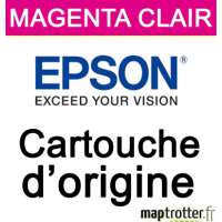  Epson - T0966 - Cartouche d'encre magenta clair - série Loup - C13T09664010 