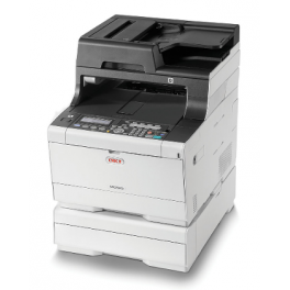 OKI - MC563dn - Imprimante multifonction (Imprimante - copie - scanner -  fax) laser - couleur - A4 - recto versoen impression, copie, scan - reseau  - pas de wifi - 30 ppm