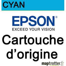 Epson - T3342 - Cartouche d'encre - cyan - produit d'origine - série "oranges" -C13T33424010