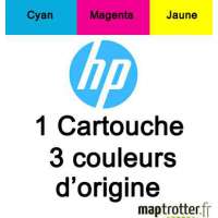 HP - N9K05AE - 304 - Cartouche d'encre 3 couleurs - produit d'origine - 100 pages