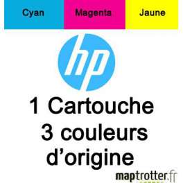 HP - N9K05AE - 304 - Cartouche d'encre 3 couleurs - produit d'origine - 100 pages