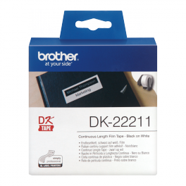 Brother - DK-22211 - Ruban continu suppport film adhésif de 15 m et largeur 29 mm