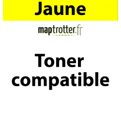 Q6462A - 644A - Toner Maptrotter pour HP - encre ISO/IEC 19752 - jaune - 12 000 pages - fabriqué en Allemagne - Référence : RE19