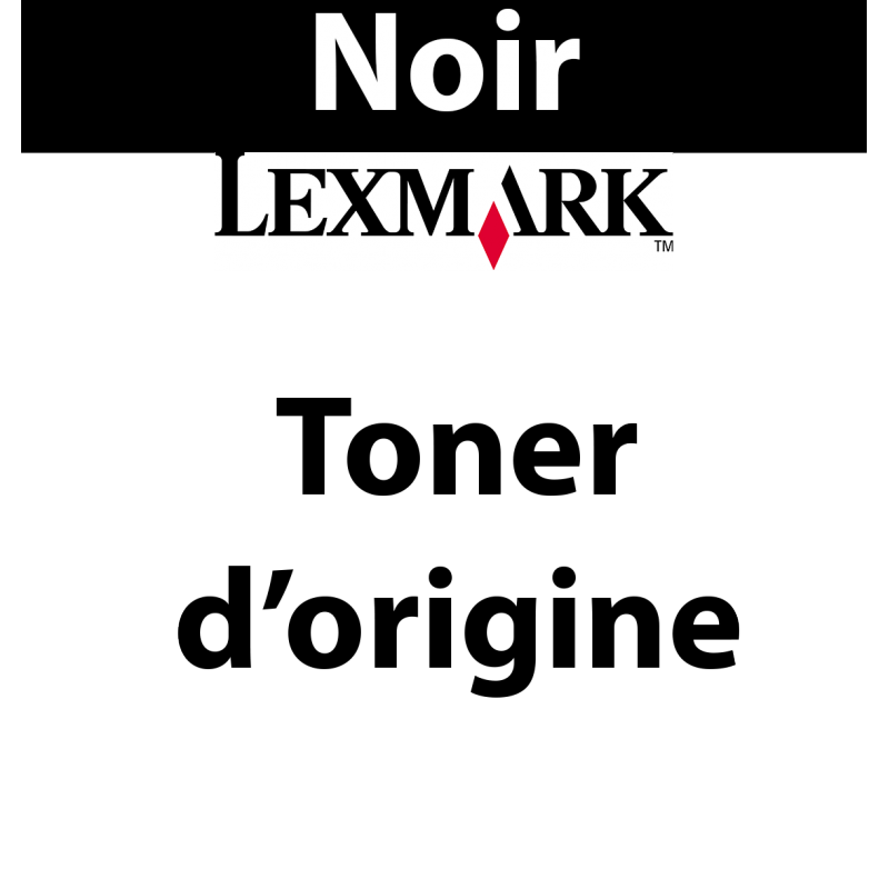 Lexmark - 60F2X00 - 602X - Toner noir - produit d'origine - 20 000 pages 