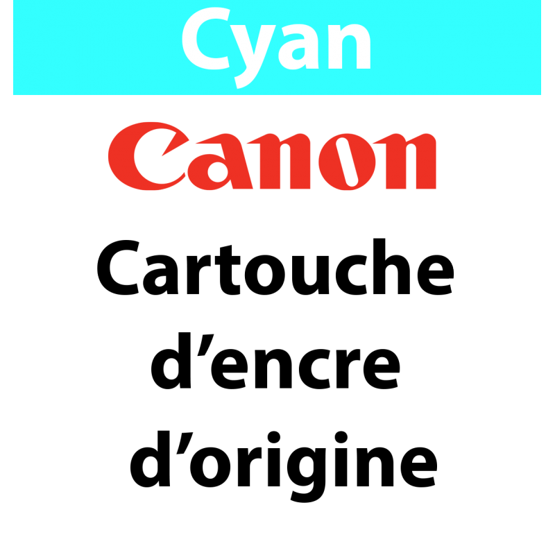 Cartouche d'encre bleue photo Canon CLI-581PB