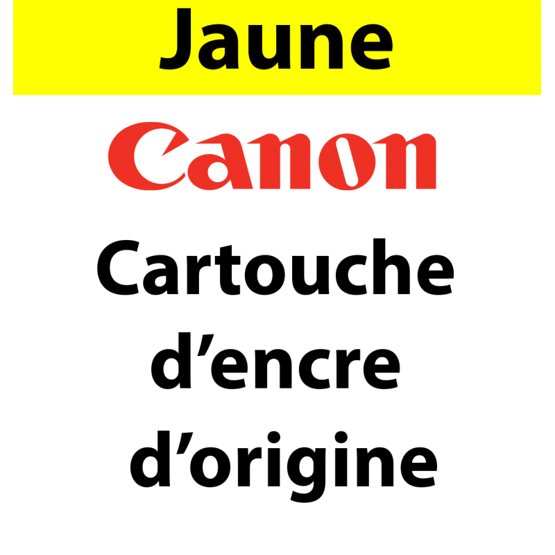 Canon - CLI-581 XL Y - 2051C004 - Cartouche d'encre jaune - produit d'origine - 8,3 ml - 514 pages 