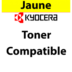 TK-8325Y - Toner jaune Maptrotter compatible Kyocera - 12 000 pages 