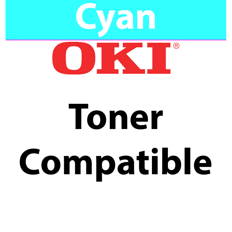 44844507 - Toner cyan Maptrotter compatible OKI  - 10 000 pages 