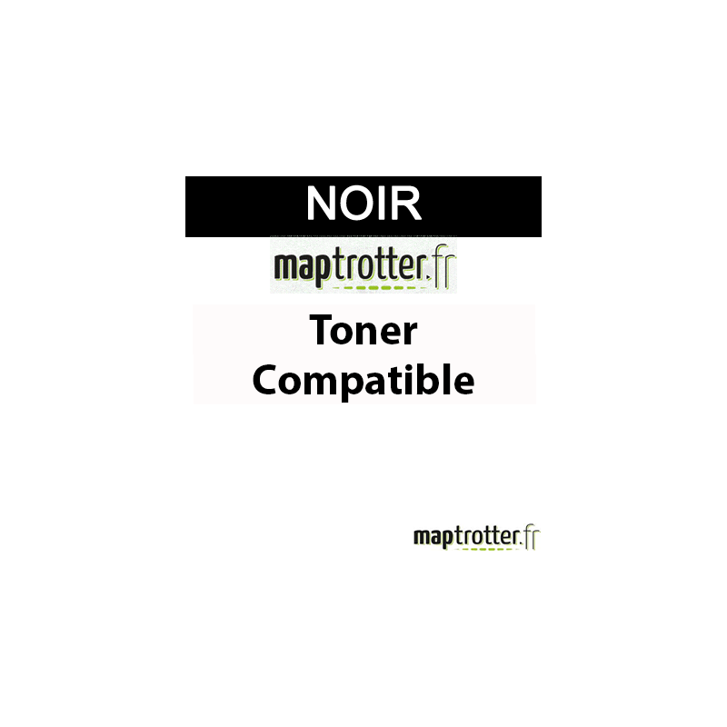 504A - CE250A - Toner noir - produit compatible HP - 5 000 pages - Référence 448681    