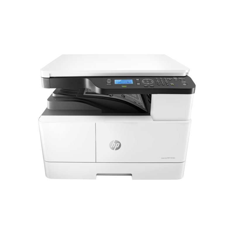 HP LaserJet M438n - 8AF43A - Multifonction, impression, copie, scan, laser, noir et blanc, pas de chargeur de document, 22 ppm 