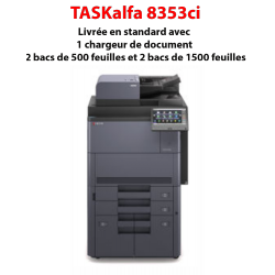Kyocera - TASKalfa 8353ci - Multifonctions (impression, copie, scan) laser - couleur - A3, écran tactile - Chargeur de documents