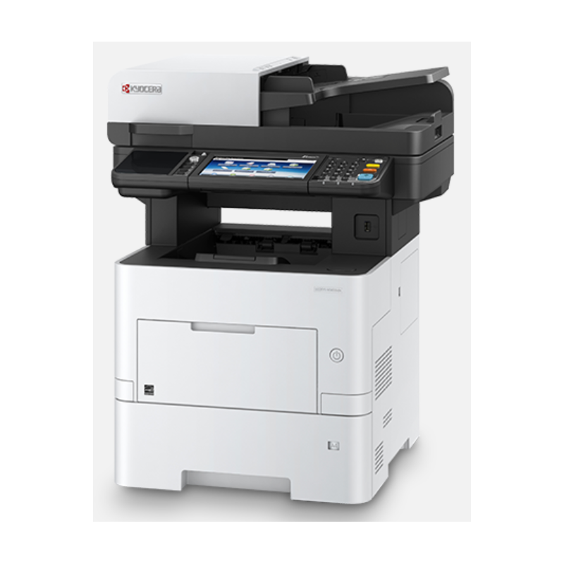 Kyocera - ECOSYS M3860idn - Multifonctions (impression, copie, scan, fax) laser, noir et blanc A4 - (i) écran tactile, recto ver