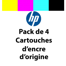 HP - 6ZC73AE301 - HP 903 - Pack de 4 - noir, jaune, cyan, magenta - originale - cartouche d'encre - pour Officejet 69XX, Officej