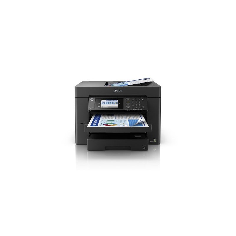 Epson - WorkFoce WF-7840DTWF -  Multifonction (iimpression, copie, scan, fax) Jet d'encre, couleur, A3+, recto verso en impressi