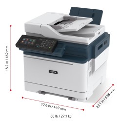 Xerox - C315V_DNI - Multifonction, impression, copie, scan, fax, laser, couleur, A4, Recto verso en impression, copie, scan (un 