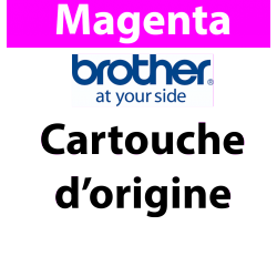 Brother - LC427M - Cartouche magenta, produit d'origine, 1500 pages 