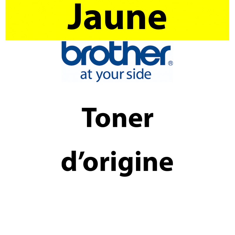 Brother - TN248Y - Toner jaune, produit d'origine, 1 000 pages 