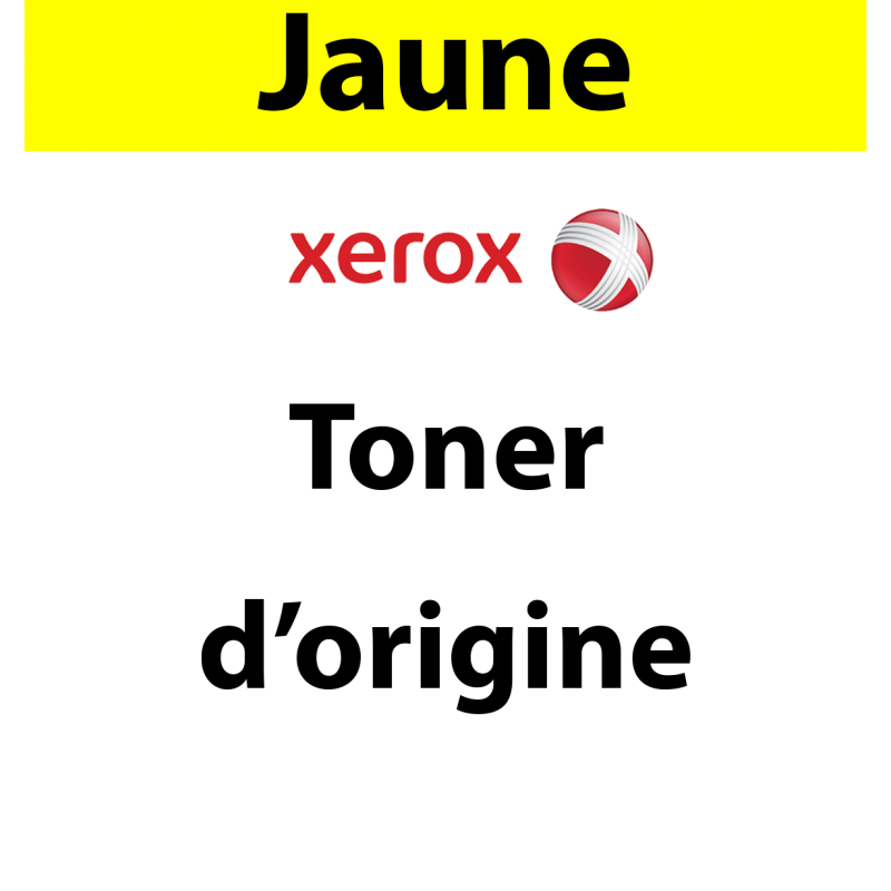 Xerox - 006R04822 - Toner jaune, produit d'origine, 1 800 pages, pour C320, C325 